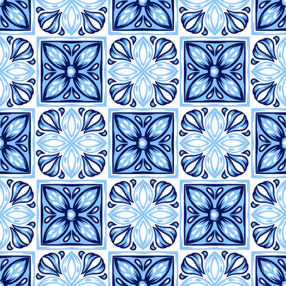 Blue Dutch Tiles