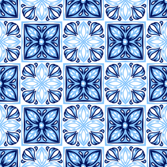 Blue Dutch Tiles