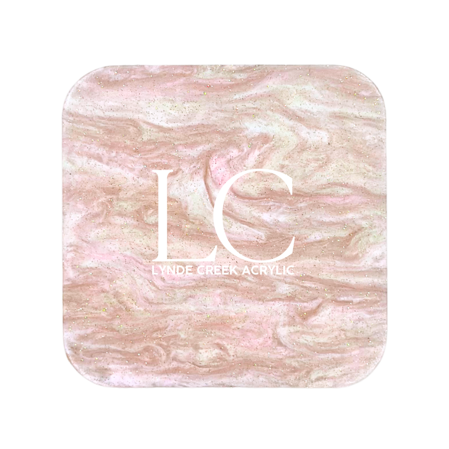 Blush Marble Acrylic