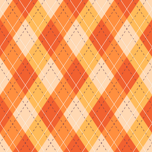 Candy Corn Argyle