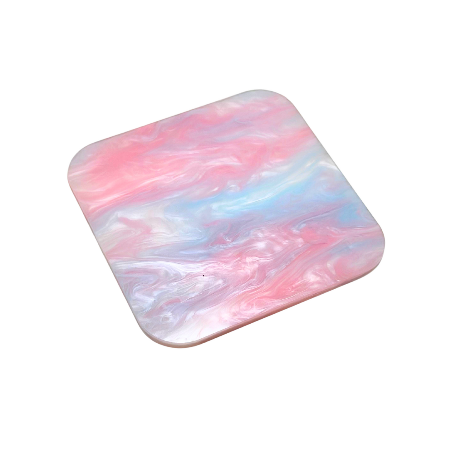 Cotton Candy Marble Acrylic