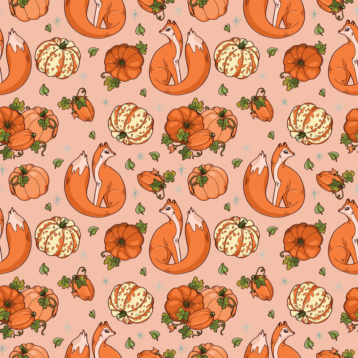 Foxes and Pumpkins