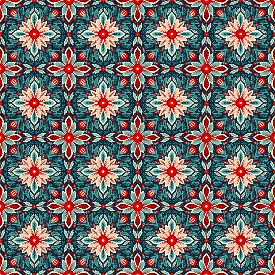 Holiday Folk Pattern