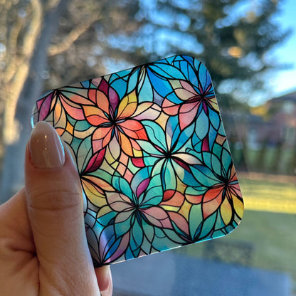 Stained Glass Flowers