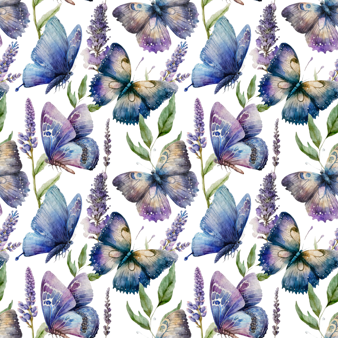 Lavender Butterflies