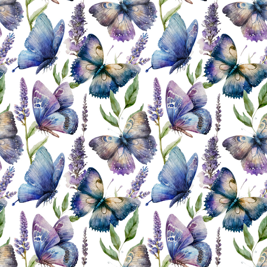 Lavender Butterflies