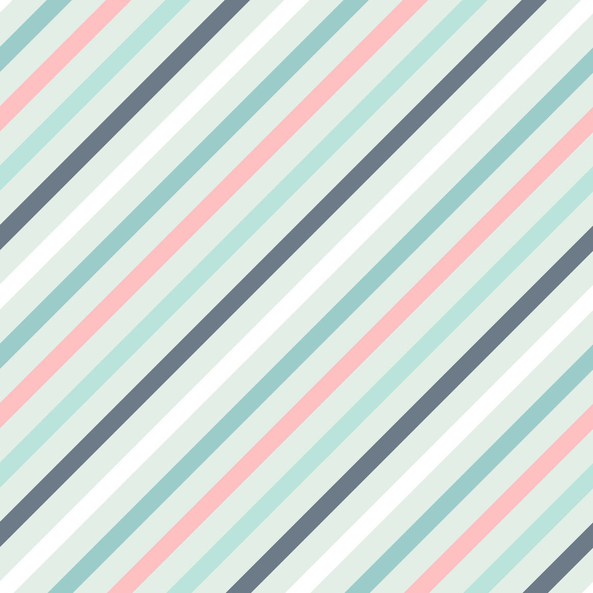 Mint Green Stripes