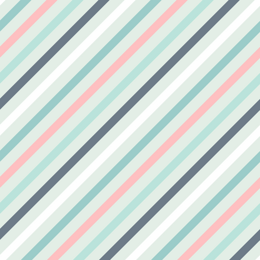 Mint Green Stripes