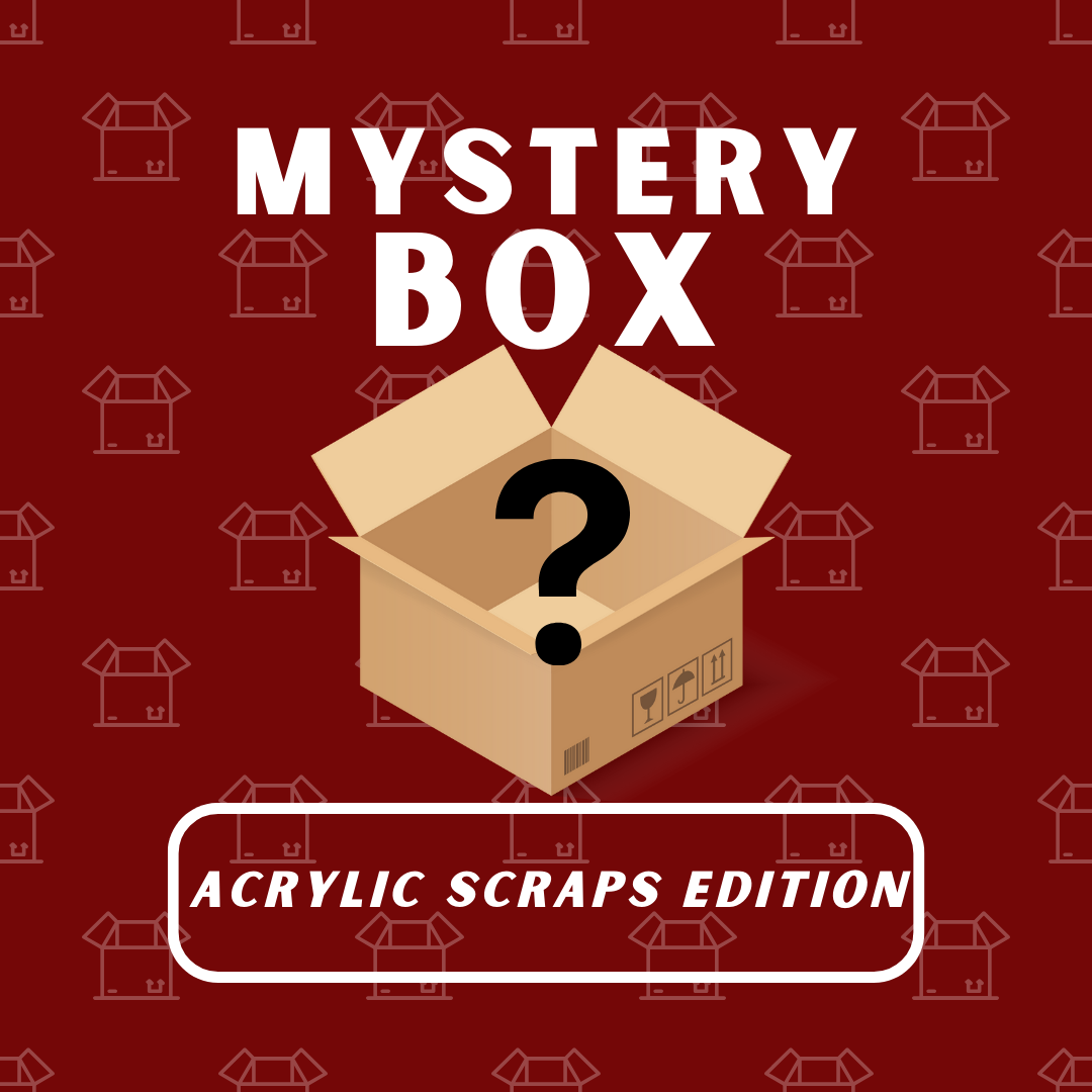 Mystery Box of Acrylic Scraps