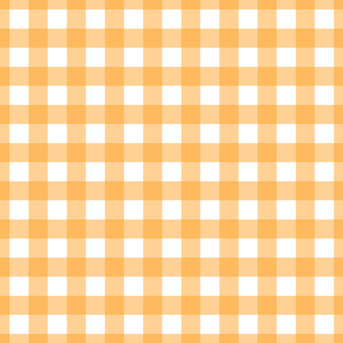 Orange Gingham