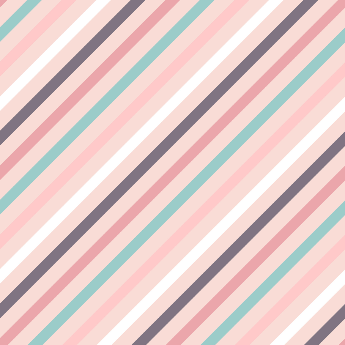 Pale Pink Stripes