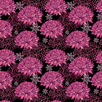 Pink Dahlias