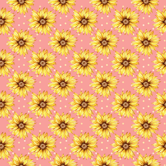 Retro Sunflower Wallpaper